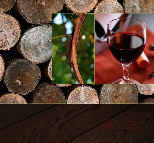 Массивная доска Firenzo, Bordeaux рустик EL506 фото №2