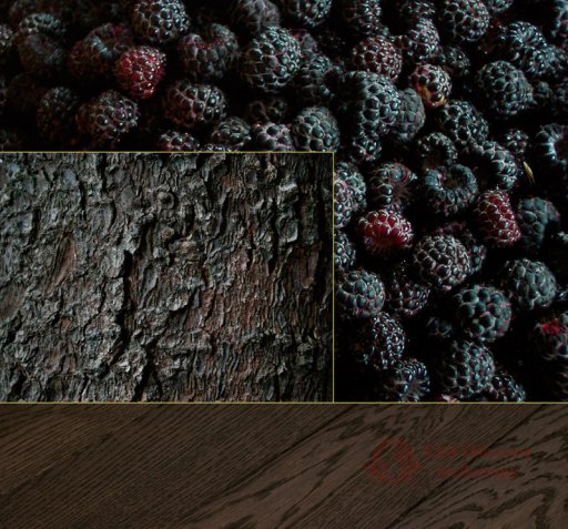 Массивная доска Firenzo, Nero рустик EL513 фото №2