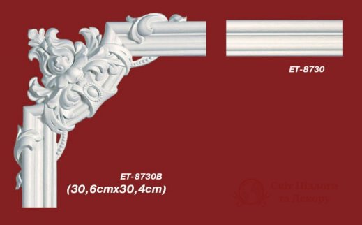 Угловой элемент Vip Decor арт. ET-8730B фото №1