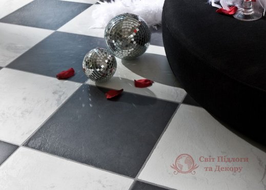 Ламінат Faus, кол. Industry Tiles, Chess Black DRFB фото №2