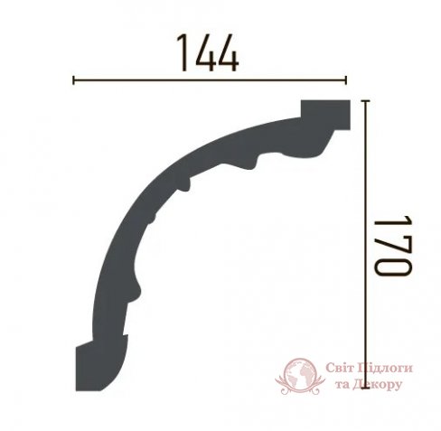 Карниз Gaudi Decor арт. C 1061 фото №2