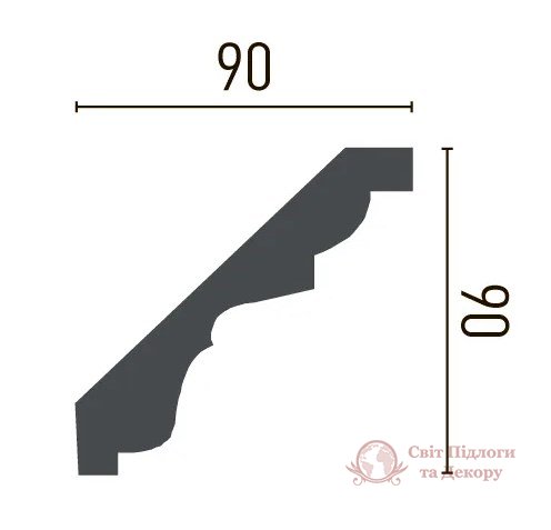 Карниз Gaudi Decor арт. C 177 фото №2