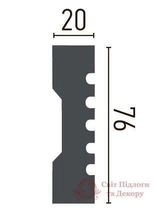 Молдинг гнучкий Gaudi Decor арт. CR 3079 Flexi фото №2 Молдинг гнучкий Gaudi Decor арт. CR 3079 Flexi фото №2