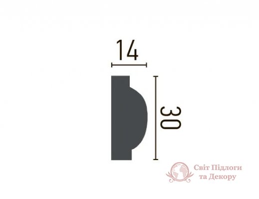 Молдинг Gaudi Decor арт. CR 407 фото №2