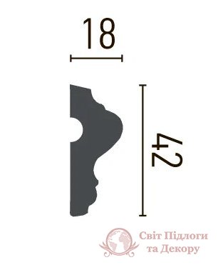 Молдинг Gaudi Decor арт. CR 624 фото №2