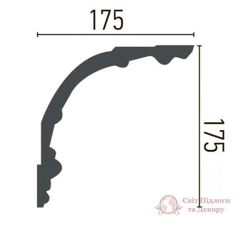 Карниз Gaudi Decor арт. P 149 фото №3