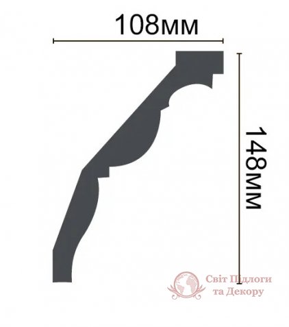 Карниз Gaudi Decor арт. P 2004 фото №2