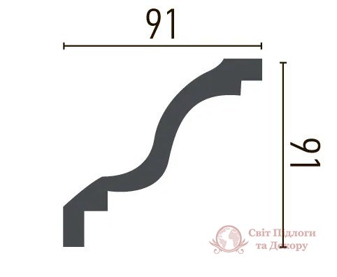 Карниз Gaudi Decor арт. P 2055 фото №3 Карниз Gaudi Decor арт. P 2055 фото №3