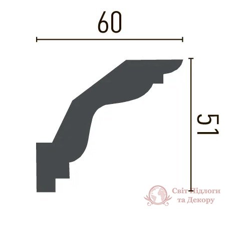 Карниз гибкий Gaudi Decor арт. P 220 Flexi фото №2