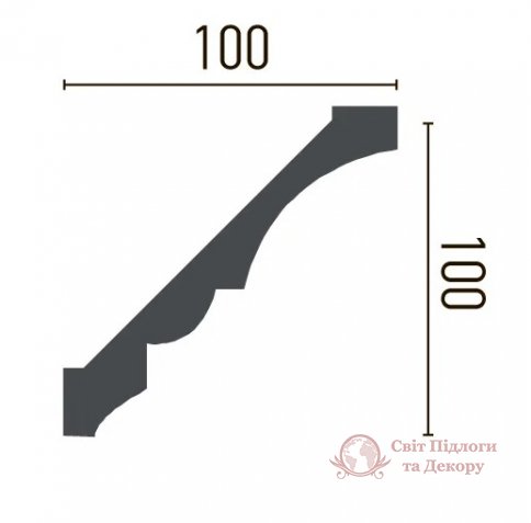 Карниз Gaudi Decor арт. P 223 фото №2