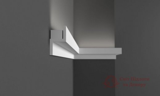 Карниз под LED освещение Grand Decor, арт. KH 902 фото №2