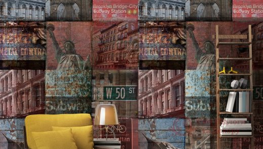 Панно Grandeco, колл. One Roll One Motif арт. A40101 фото №2