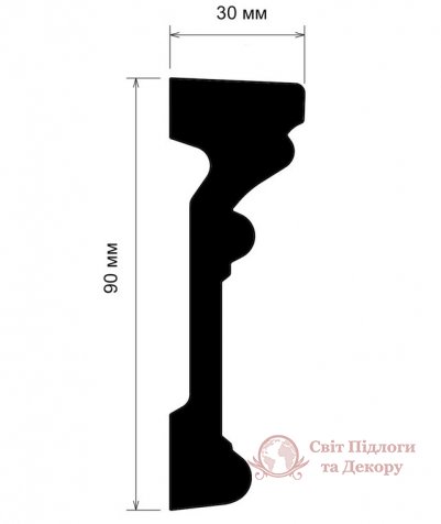 Молдинг Harmony арт. M 245 фото №3