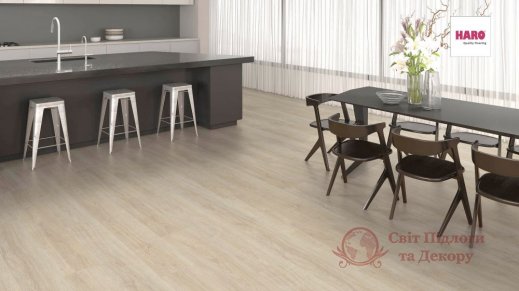 Ламінат Haro, кол. Tritty 200 Aqua Gran Via, Дуб Элеганза кремовобілий 541559 фото №2
