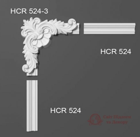 Угловой элемент Grand Decor, арт. HCR 524-3 фото №3