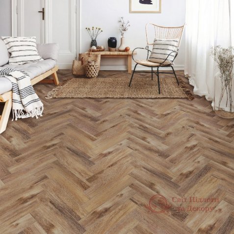 SPC плитка HDM Vinyluxe Herringbone, Oxford HRB0512 фото №2