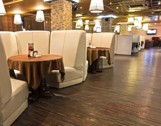 Вінілова плитка Vinilam grip strip, Эбони тик 46913 фото №2