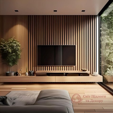 Стеновая панель акустическая Neman Каштан фото №7