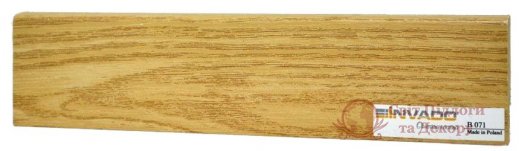 Плінтус Invado Дуб силезский 57х20 фото №1