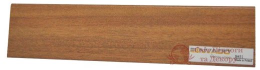 Плінтус Invado Горіх 57х20 фото №1