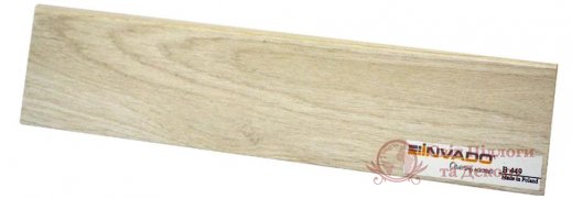 Плінтус Invado Білий дуб 57х20 фото №1