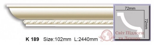 Карниз гнучкий Harmony арт. K 189 Flexi фото №1