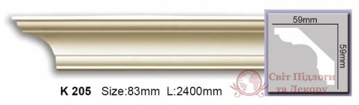 Карниз гибкий Harmony арт. K 205 Flexi фото №1