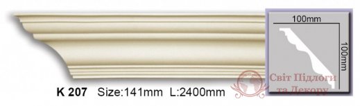 Карниз гибкий Harmony арт. K 207 Flexi фото №1