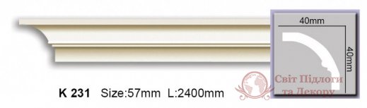 Карниз гнучкий Harmony арт. K 231 Flexi фото №1