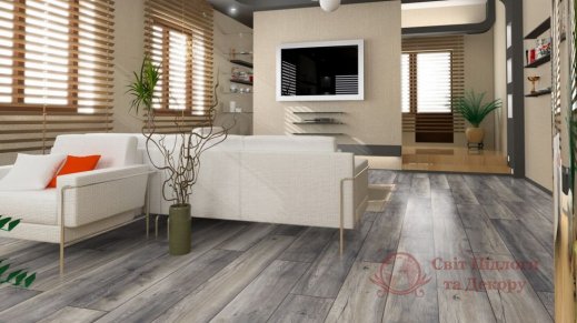 Ламінат Kronotex, кол. Robusto, Дуб портовий сірий D 3572 фото №3