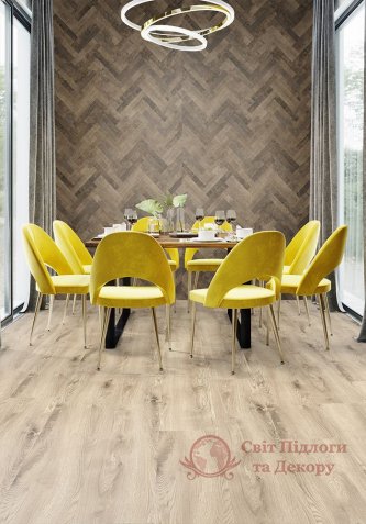 SPC плитка Kronostep кол. Wide Plank, Дуб Берлі R131 фото №2