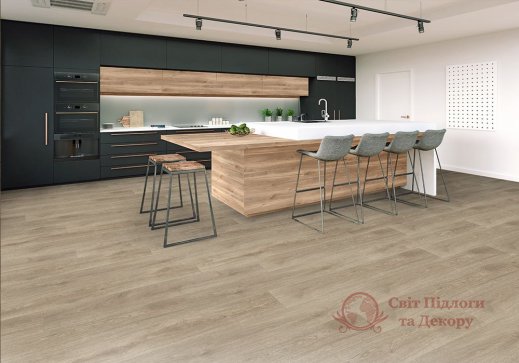 SPC плитка Kronostep кол. Classic Plank, Дуб Хейстек Z215 фото №2