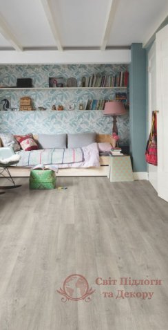 Ламінат Quick Step, кол. Eligna, Дуб Venice Grey EL 3906 фото №3