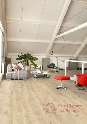 Ламінат Quick Step, кол. Creo, Дуб натуральний Virginia CR 3182 фото №2