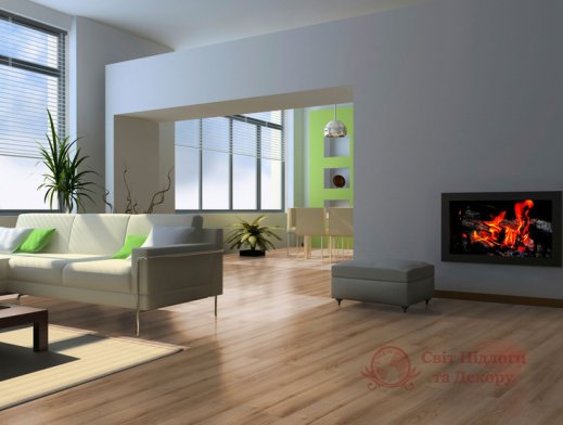 Ламинат Wiparquet, колл. Authentic 8 Narrow, Дуб Альпийский 31866 фото №2