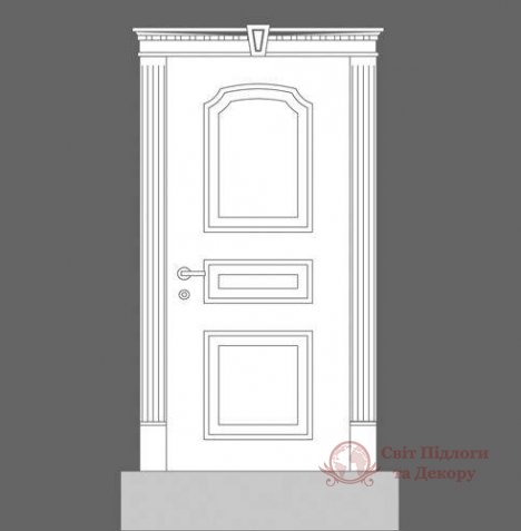 Дверна панель Orac Decor арт. D500 фото №2