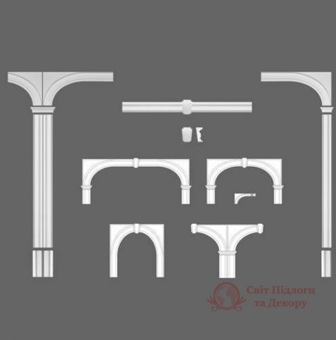 Блок бібліотеки Orac Decor арт. M9010C фото №2