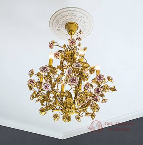 Потолочная розетка Европласт арт. 1.56.038 фото №2