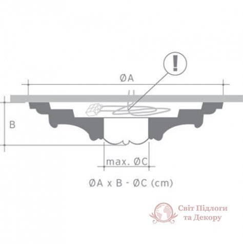 Стельова розетка Orac Decor арт. R52 фото №2