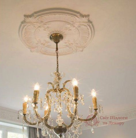 Стельова розетка Orac Decor арт. R73 фото №2