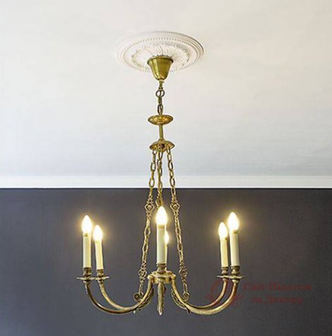 Потолочная розетка Европласт арт. 1.56.007 фото №2