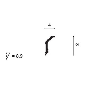 Карниз Orac Decor арт. CX176 фото №3