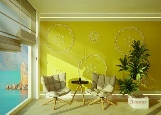 Комплект орнаментов Art Decor арт. A 693 (2 шт) фото №2