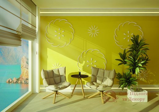 Комплект орнаментов Art Decor арт. A 696 L/R (4 шт) фото №3