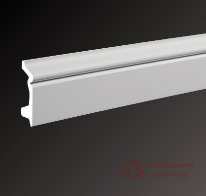 Плінтус для підлоги Європласт арт. 6.53.107 фото №1