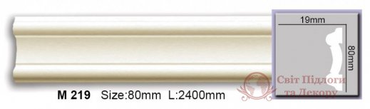 Молдинг гибкий Harmony арт. M 219 Flexi фото №1