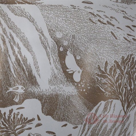 Шпалери Sandudd, кол. Moomin арт. 4912-3 фото №1