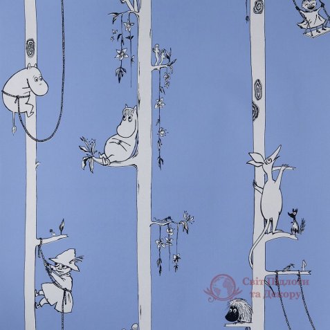 Шпалери Sandudd, кол. Moomin арт. 4914-1 фото №1
