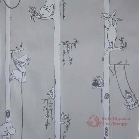 Шпалери Sandudd, кол. Moomin арт. 4914-6 фото №1