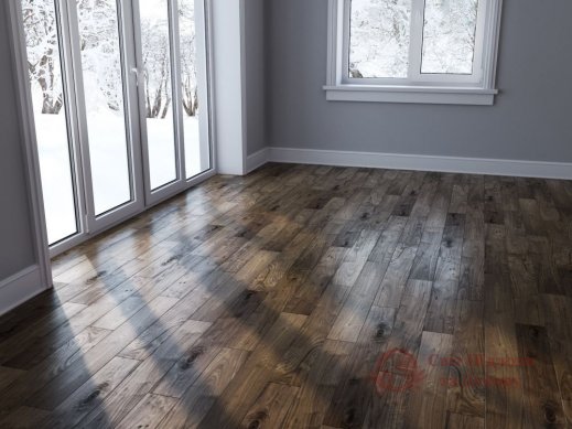 Экзотический паркет Brand Wood, Американский орех лак - 140 мм фото №3